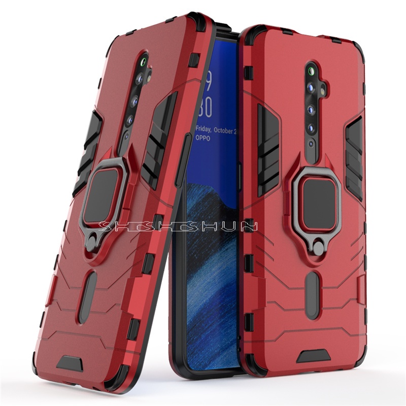 Ốp điện thoại giáp cứng có giá đỡ cho OPPO Reno2 F OPPO Reno2 2F