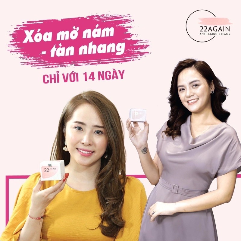 Kem trắng da chống lão hoá 22 Again Hàn Quốc chính hãng