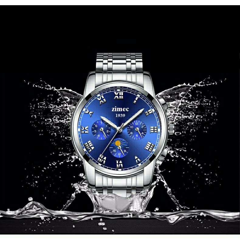 [GIÁ SỐC] Đồng hồ nam Zimec Chính hãng máy Japan siêu bền | BigBuy360 - bigbuy360.vn