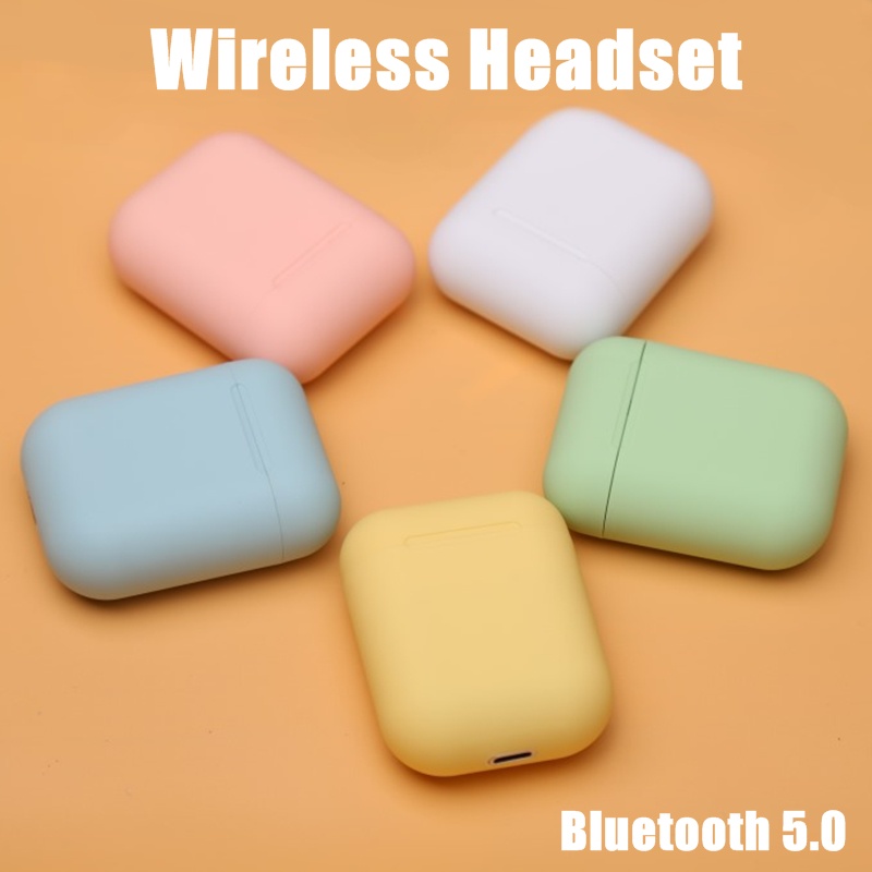 i12 Tai nghe bluetooth không dây Âm thanh HIFI Nút cảm ứng có micrô nghe gọi Mọi điện thoại di động đều có thể sử dụng