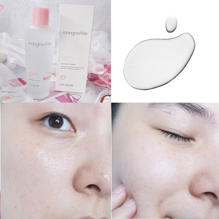 [Mã COSCOCOT3 -8% đơn 250K] Nước hoa hồng dưỡng sáng da It's Skin Mangowhite Brightening Toner 150ml