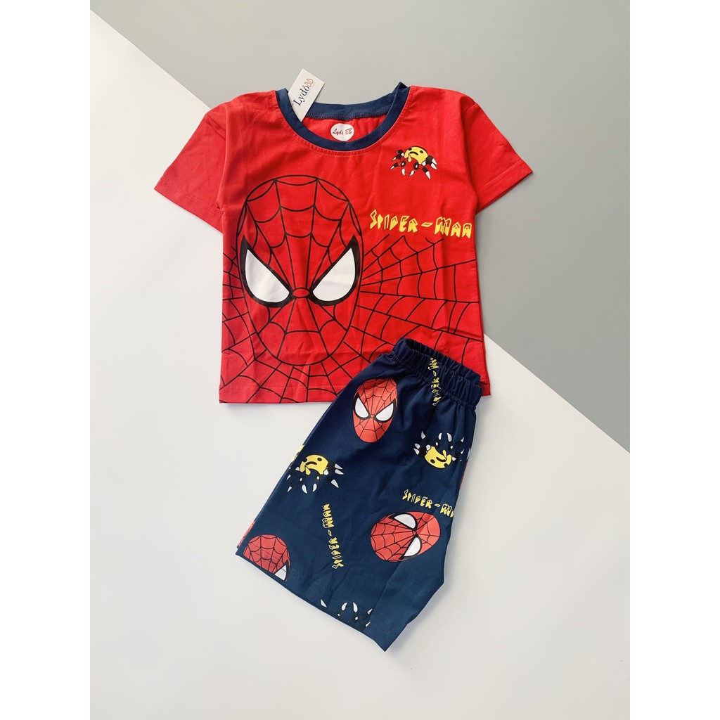 BỘ SPIDERMAN THỜI TRANG CHO BÉ