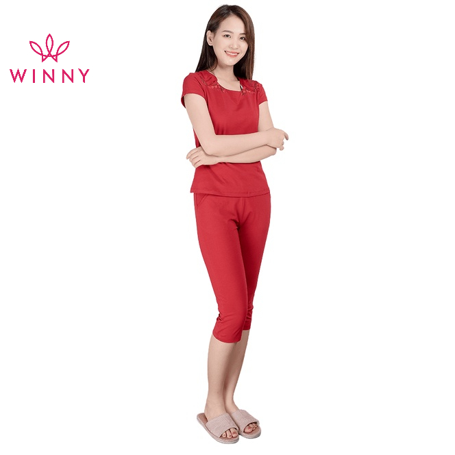 Bộ đồ mặc nhà nữ quần lửng Winny   2MNCV21085N