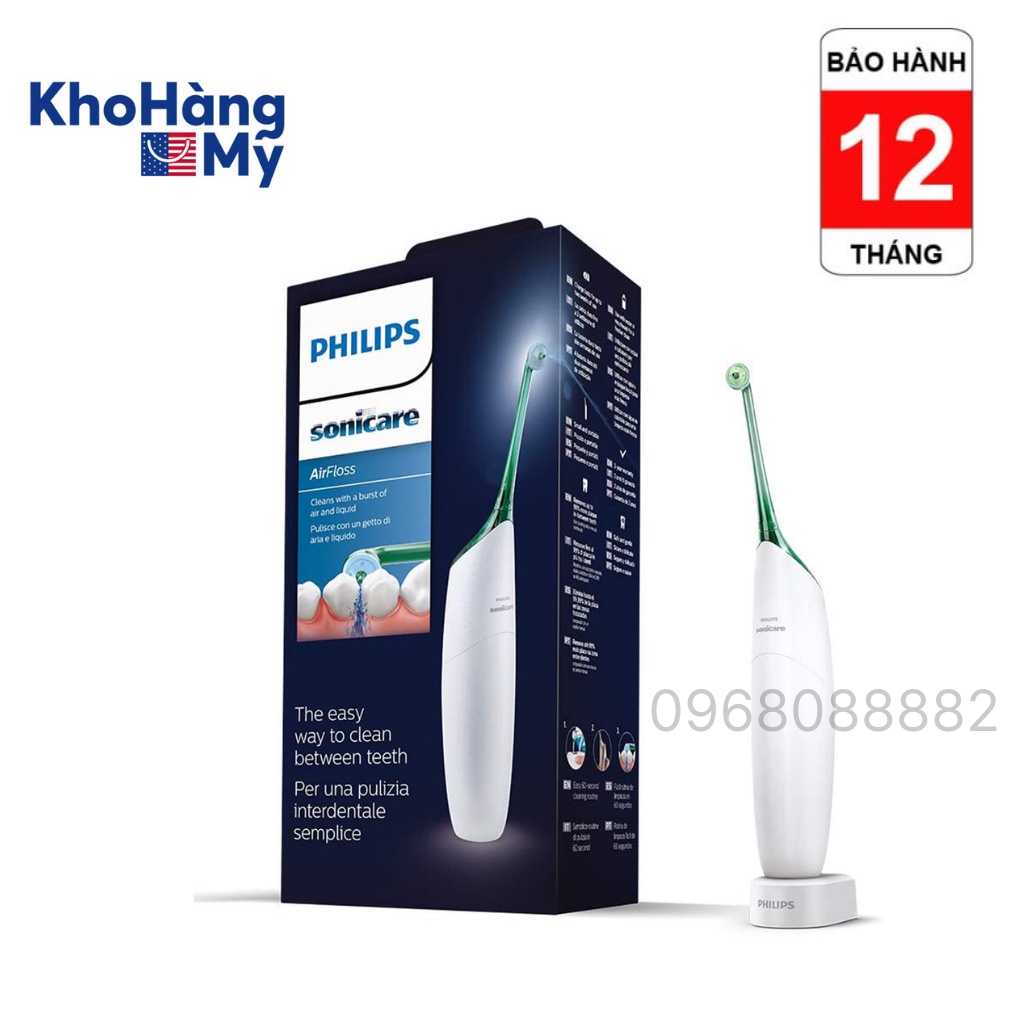 [CHÍNH HÃNG] Máy tăm nước Philips Sonicare Airfloss Ultra - Mỹ