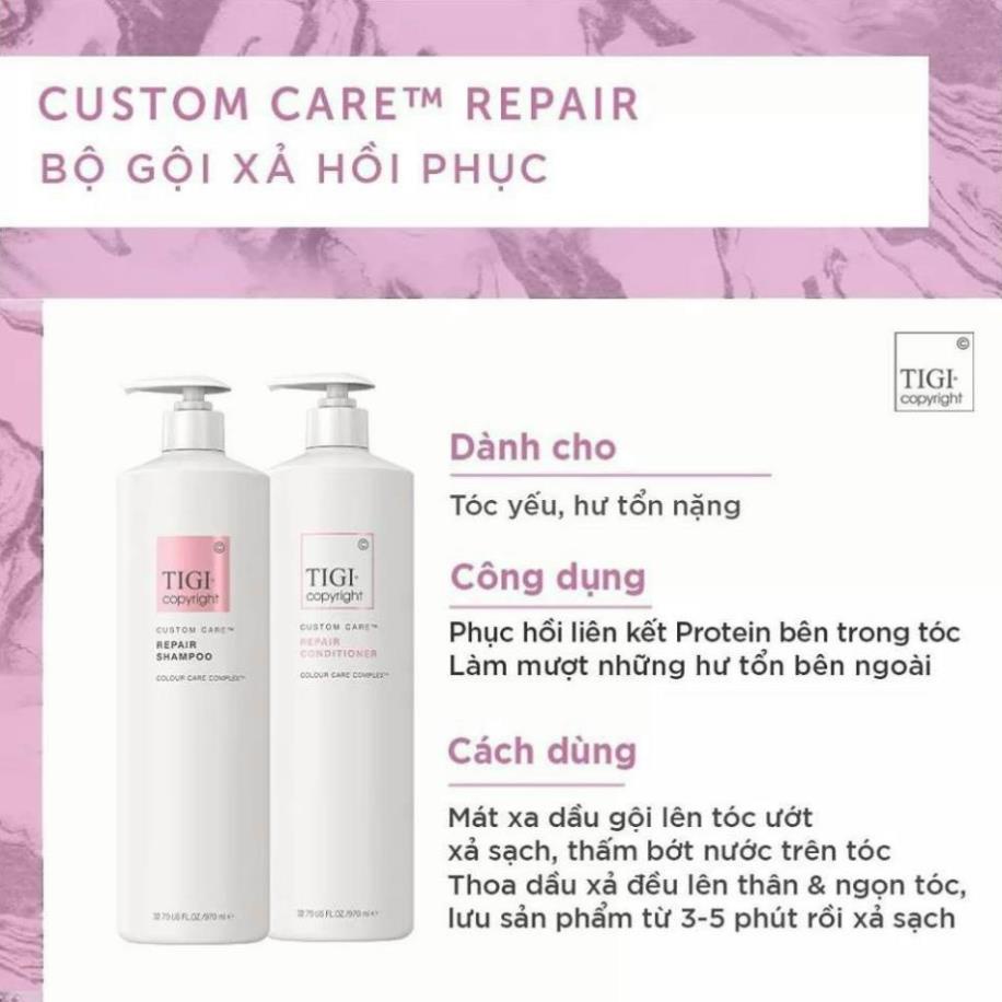 Dầu Gội TIGI CopyRight Repair Phục Hồi 970ML - Ads.cosmetics