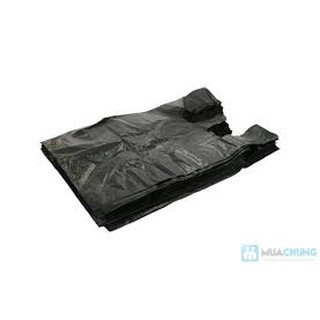 1kg túi bóng đen đựng rác (loại túi 2 quai)