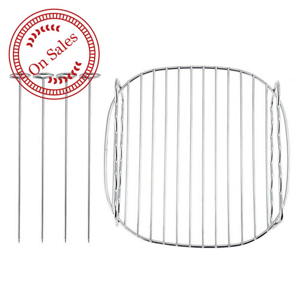 Khay Nướng Thịt Hai Tầng Bằng Thép Không Gỉ G0X7