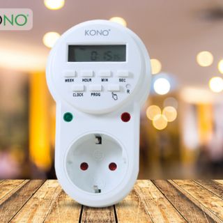 Ổ cắm hẹn giờ kono etg-63