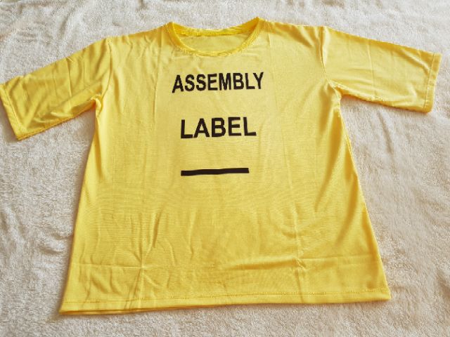 Áo tay lỡ ASSEMBLY. MK35. Msin | BigBuy360 - bigbuy360.vn