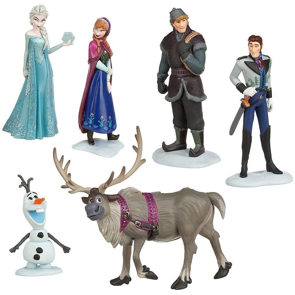 Set 5/6 mô hình nhân vật hoạt hình Disney Frozen 2