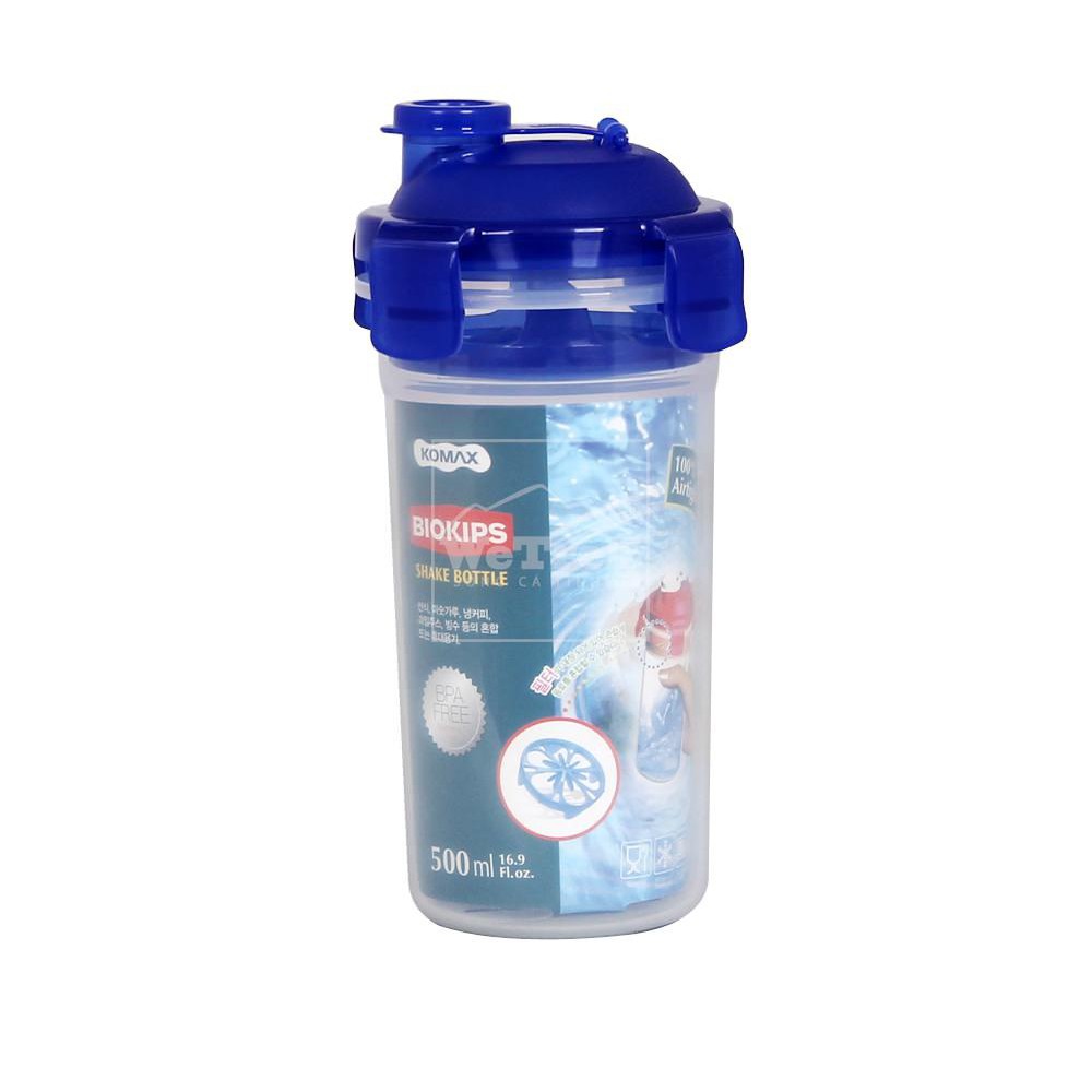 Bình nước nhựa rỗng 500ml Komax Hàn Quốc 71711 Nhựa PP, Gioăng Siliconechịu nhiệt độ từ -20 độC đến 95 độC