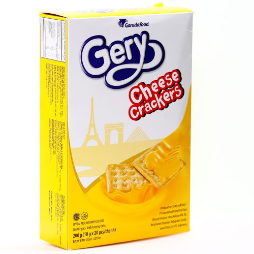 Bánh Quy Phô Mai Gery Cheese Crackers (hộp 180g)