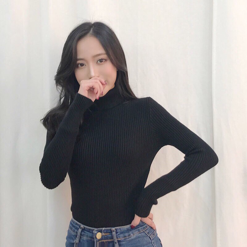 Áo len cô lọ, mềm, ấm, nhiều màu