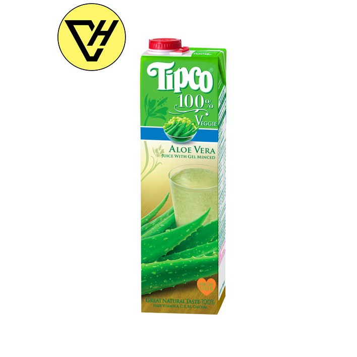 Nước Ép Nha Đam Và Nho Trắng Tipco (1 Lít)