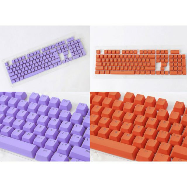 Bộ Keycap 87/104 xuyên led nhiều màu cho bàn phím cơ