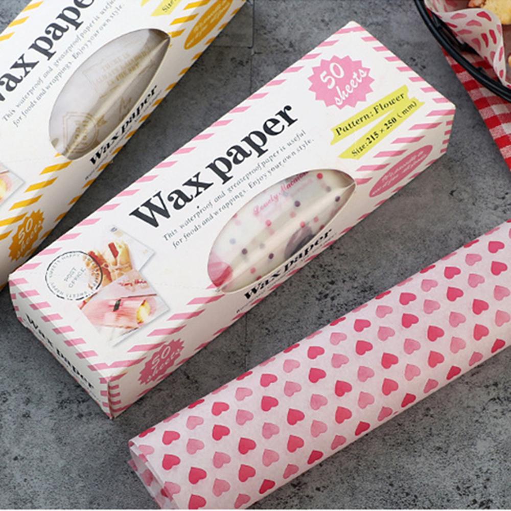 Set 50 Giấy Gói Bánh Sandwich Tiện Lợi