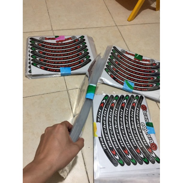 Tem vành mechiline 3m phản quang cao cấp