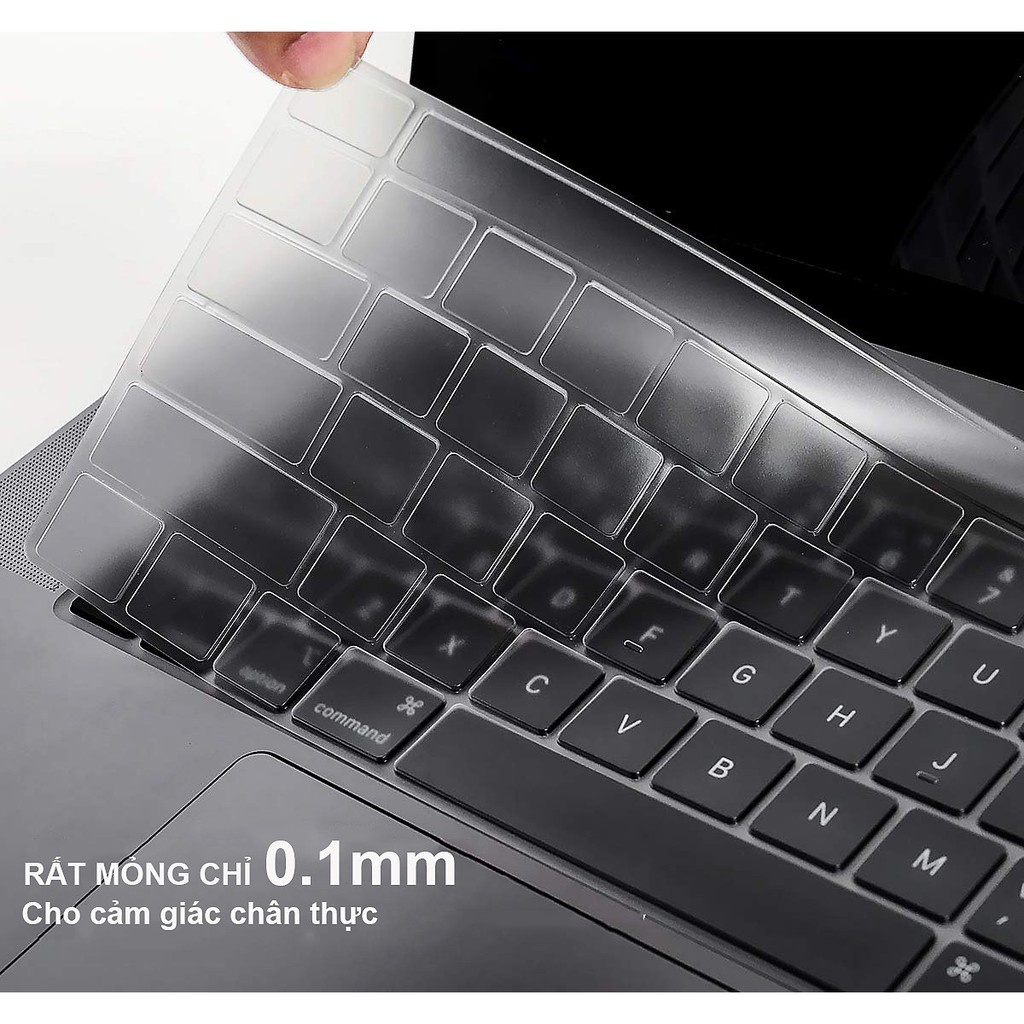Phủ phím macbook ( đủ dòng ) chống bám bụi, bảo vệ bàn phím macbook