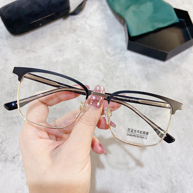 Mắt Kính Chống Ánh Sáng Xanh Thời Trang Hàn Quốc Cho Nam Nữjz8006 | BigBuy360 - bigbuy360.vn