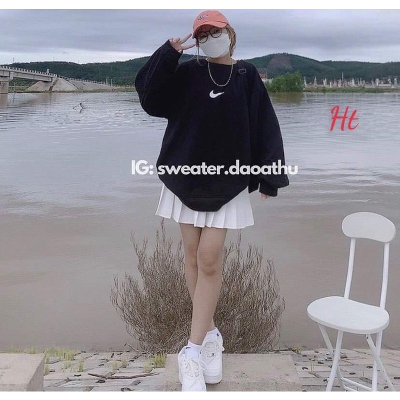 [ Mã 12FASHIONSALE1 giảm 10K đơn 50K ] Áo sweat dấu tích nhỏ ở ngực HT12 | BigBuy360 - bigbuy360.vn