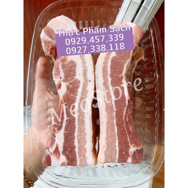Thịt Heo Ba Rọi - 1kg Thịt Tươi