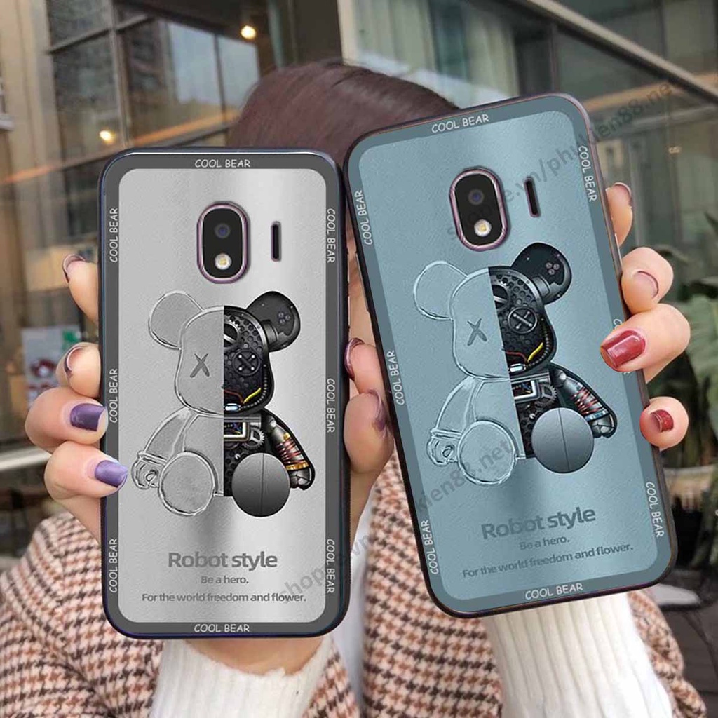 Ốp Samsung J4 2018 bear, k@ws thương hiệu phong cách ốp lưng thời trang cao cấp