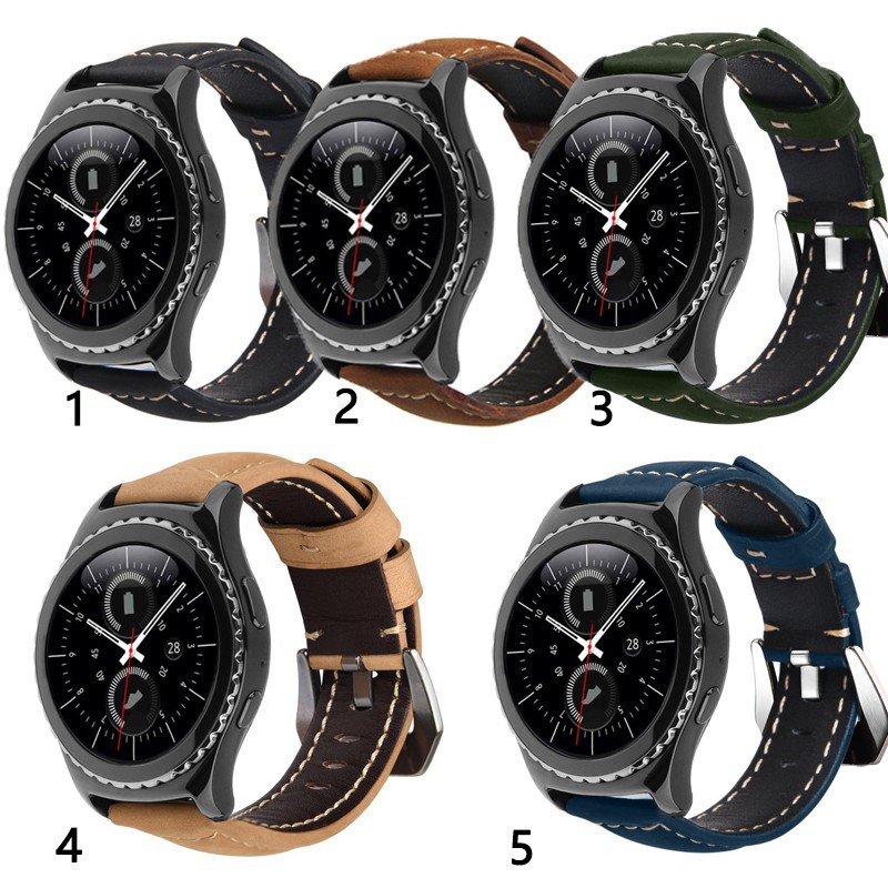 Dây đeo bằng da cho đồng hồ Samsung Gear S2 Classic