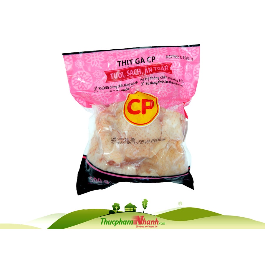 Má đùi gà đông lạnh CP - Gói 500g