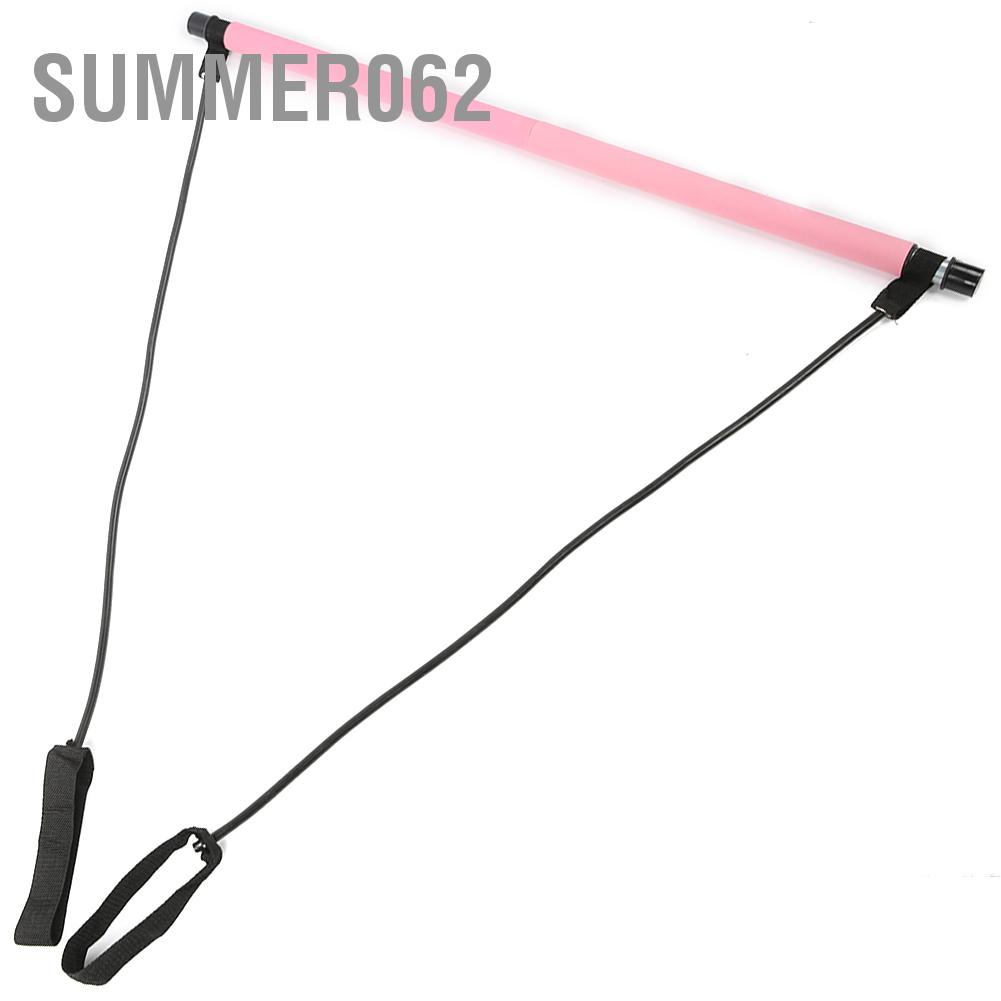 Summer062 Yoga Pulling Rope Fitness Equipment Pilates Bar Multifunction Domestic Slimming Elastic Rods Muscular Relaxation