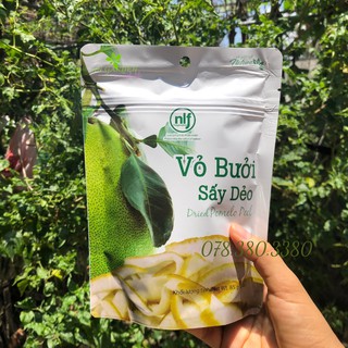 [CHUẨN XUẤT KHẨU] 10 gói Vỏ bưởi sấy dẻo 85gr sấy công nghệ hồng ngoại, ít đường , bà bầu trẻ nhỏ đều dùng được
