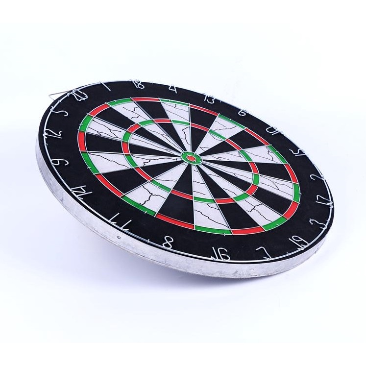 Bảng phi tiêu gỗ 02 MẶT 18 inches, CHỮ SẮT cao cấp đúng chuẩn