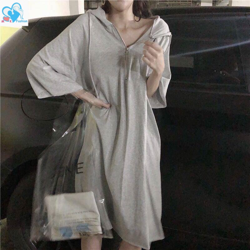 MomKids High Quality Đầm Bầu Dáng Rộng Plus Size 100kg Thời Trang Mùa Hè Cho Mẹ Và Bé 150KG
