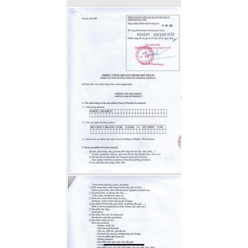 [Mã COS1904 giảm 8% đơn 300K] (Bill Hãng) Serum ngừa mụn 60 ml The Ordinary Niacinamide 10% + Zinc 1% | BigBuy360 - bigbuy360.vn