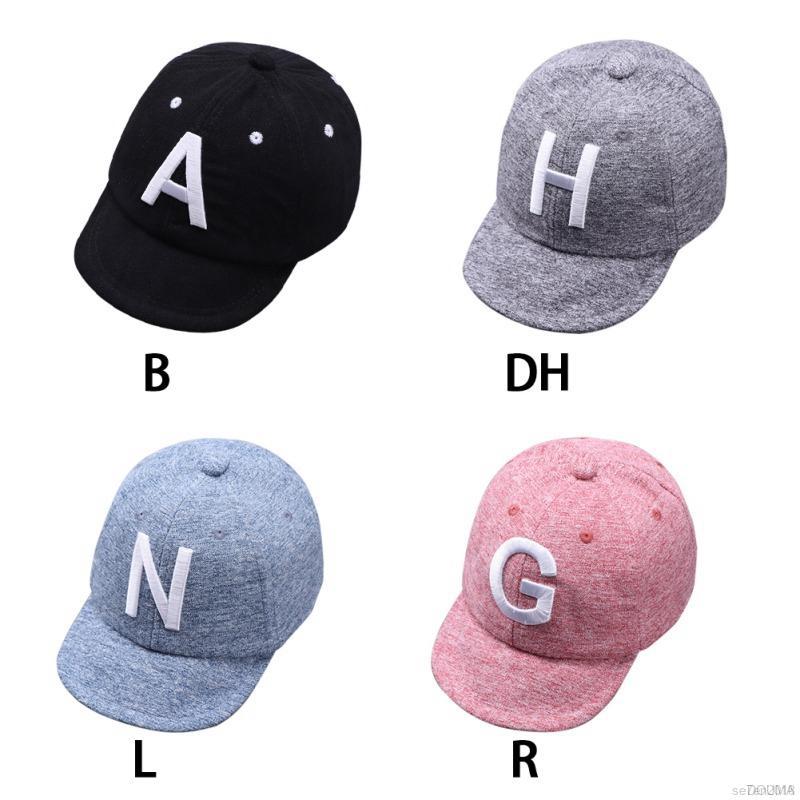 Mũ Lưỡi Trai Thêu Chữ Thiết Kế Xinh Xắn Thời Trang Cho Bé