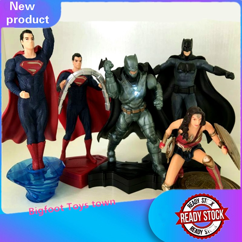 2016 KFC Batman vs Superman đồ chơi hình cho trẻ em Siêu nhân, người phụ nữ kỳ diệu, đồ chơi hình Ba