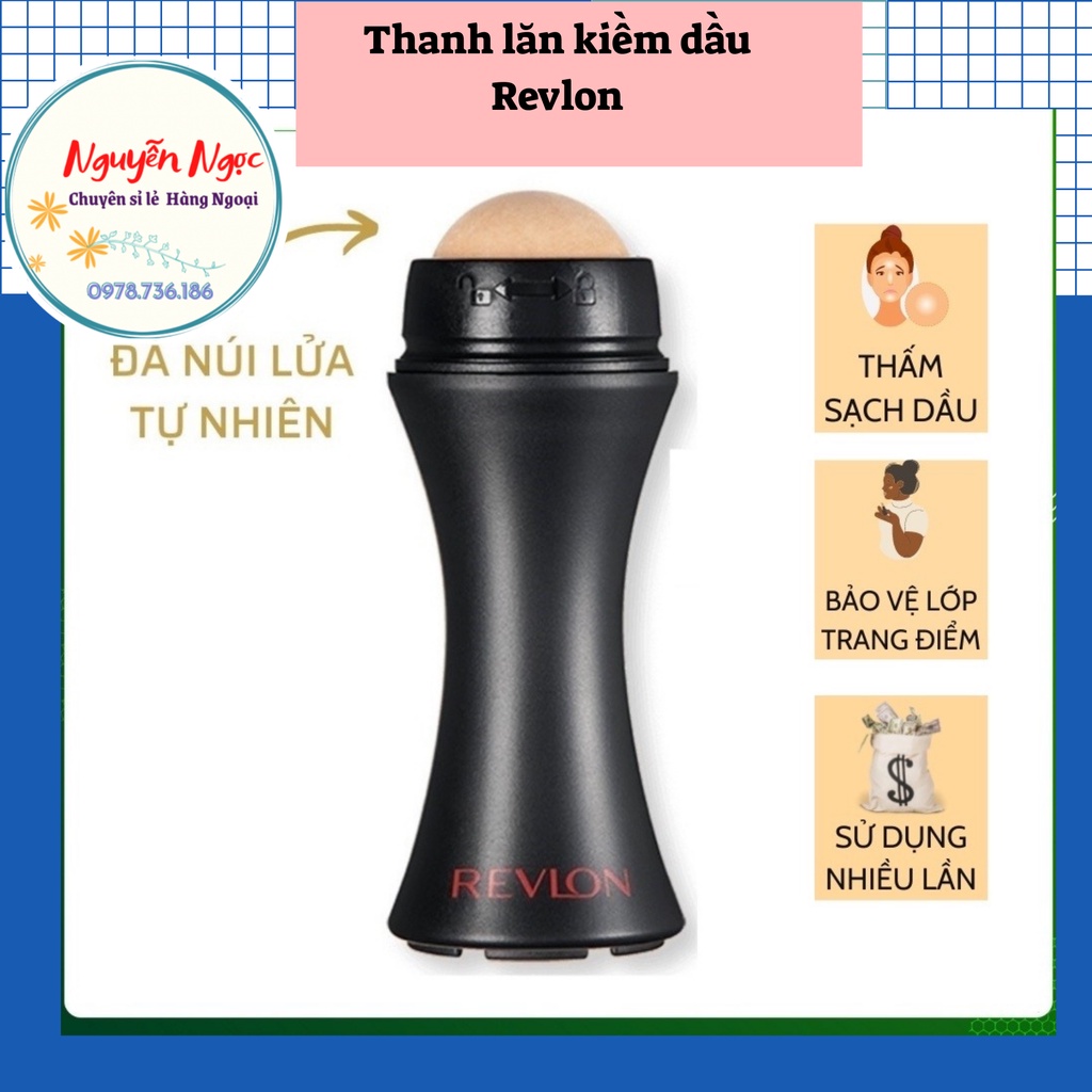 Thanh lăn hút dầu Revlon Oil  Úc, Hàng chuẩn Úc, thấm hút dầu hiệu quả