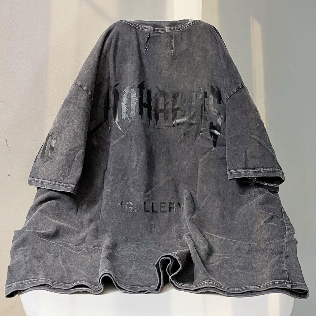 Áo Thun Loang Đen Galery Unisex