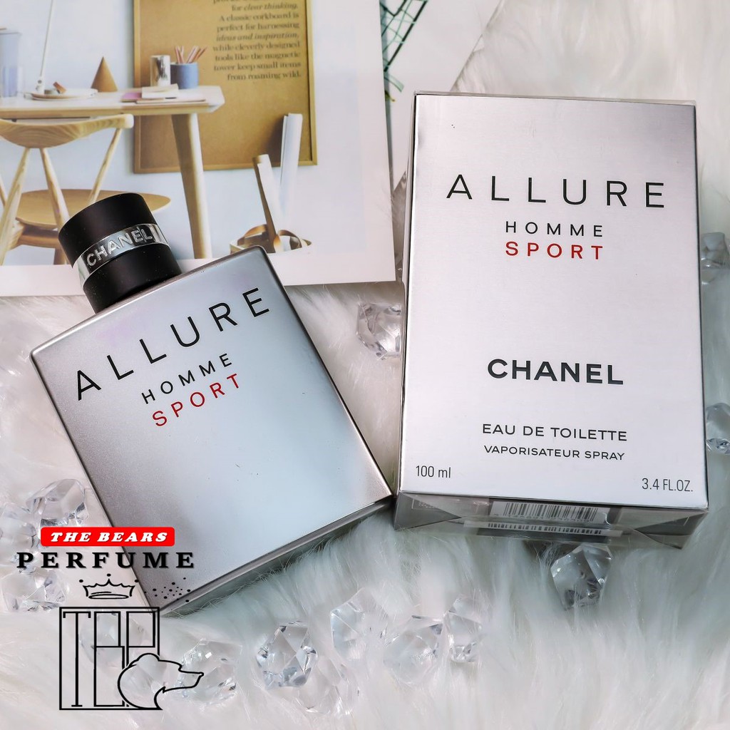 🎁 Tặng mini 4,5ml 🎁 HOÀN TIỀN 100% nếu FAKE - Nước hoa Allure Homme Sport EDT 50ml/100ml - Chanel - FULLSEAL