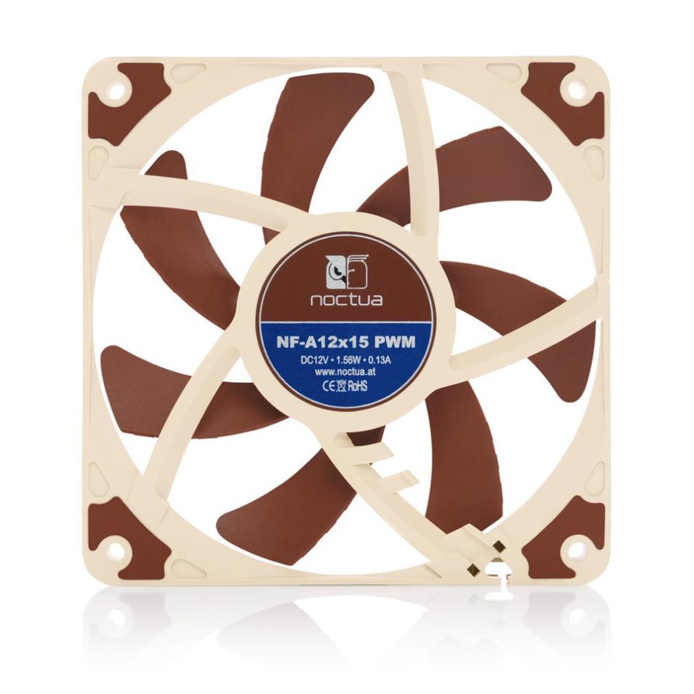 Quạt tản nhiệt Noctua NF-A12x15 PWM Premium Fan (Brown)
