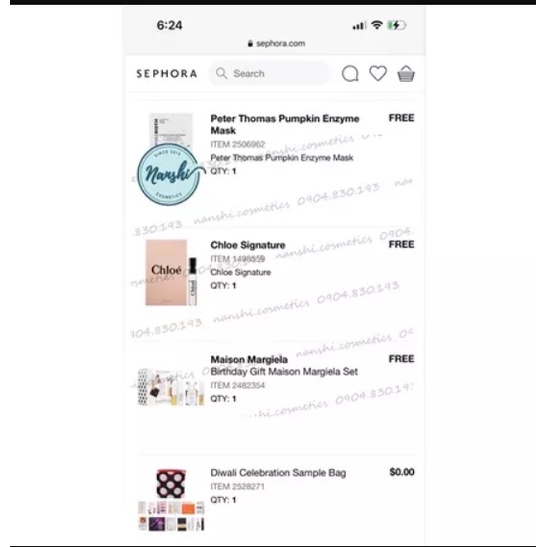 Set Nước Hoa Replica Mini