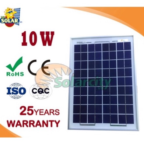 Tấm pin mặt trời Mono 10w hiệu suất cao năng lượng mặt trời