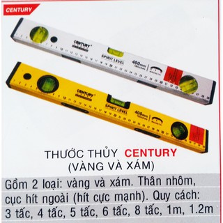 Thước Thủy Tấc Xám CAO CẤP Century