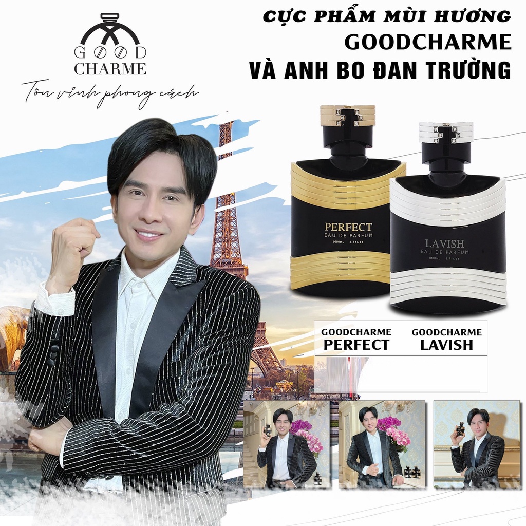 Nước hoa nam Charme Perfect 100ml Nồng nàn Quyến rũ Sang trọng Hoàn hảo