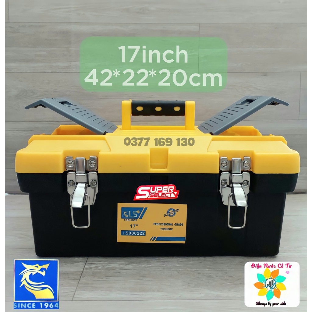 Thùng Đồ Nghề Hộp Đồ Nghề 17'' - 42*22*20cm