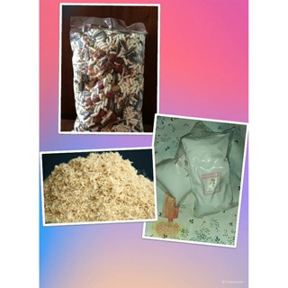 combo thức ăn cát tắm mùn cưa cho hamster