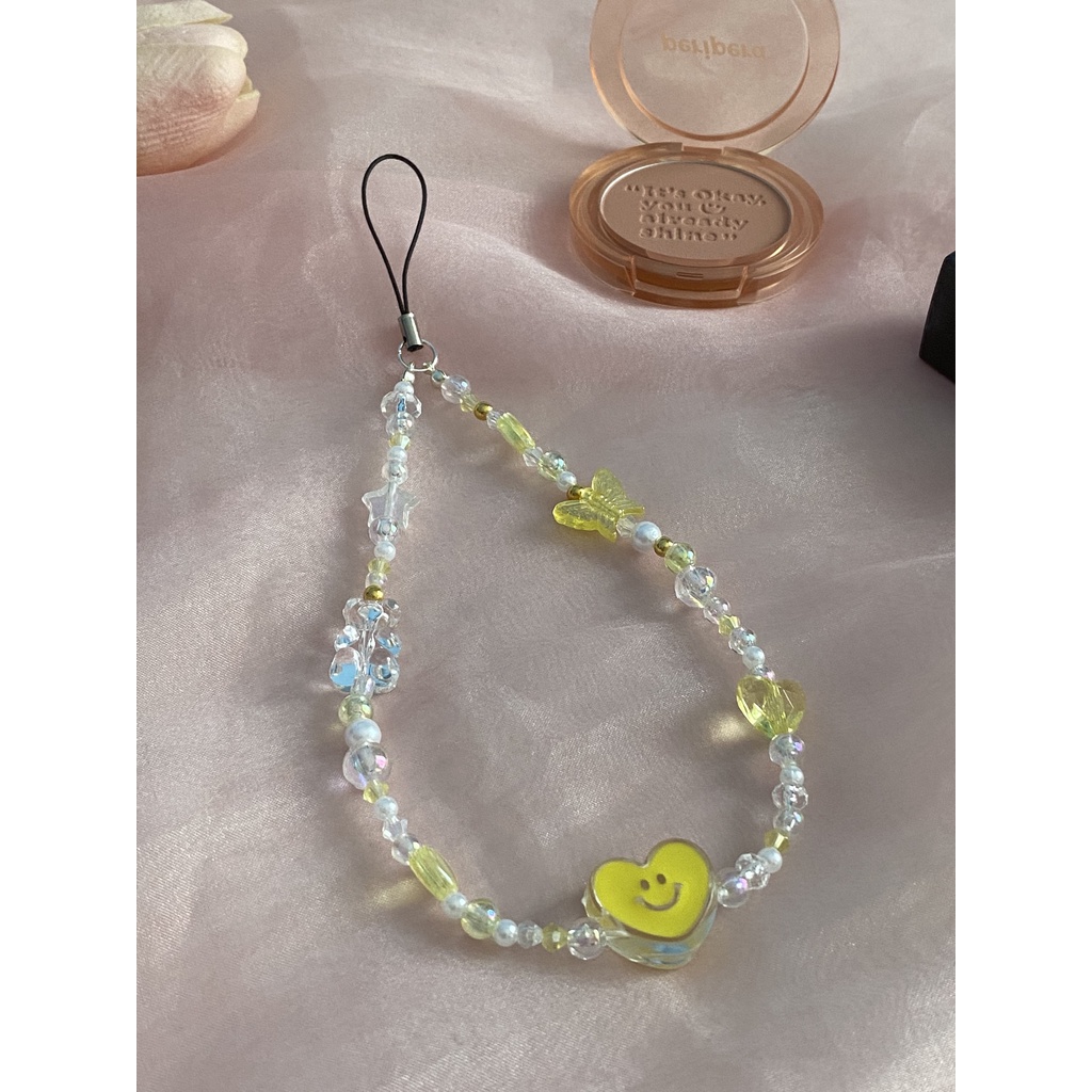 ~Elania phone strap~ Dây đeo điện thoại handmade by Augenstern