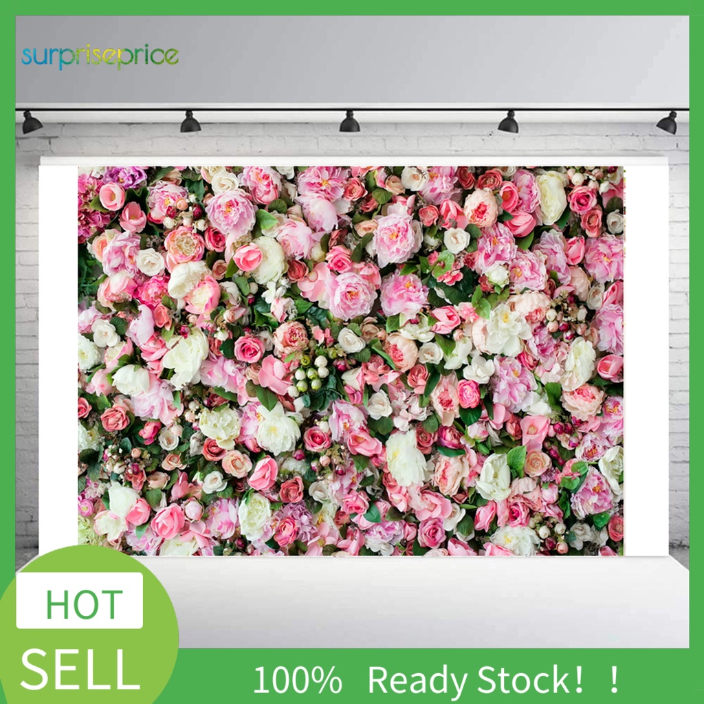 Phông Nền Chụp Ảnh Họa Tiết Hoa Hồng Xinh Xắn