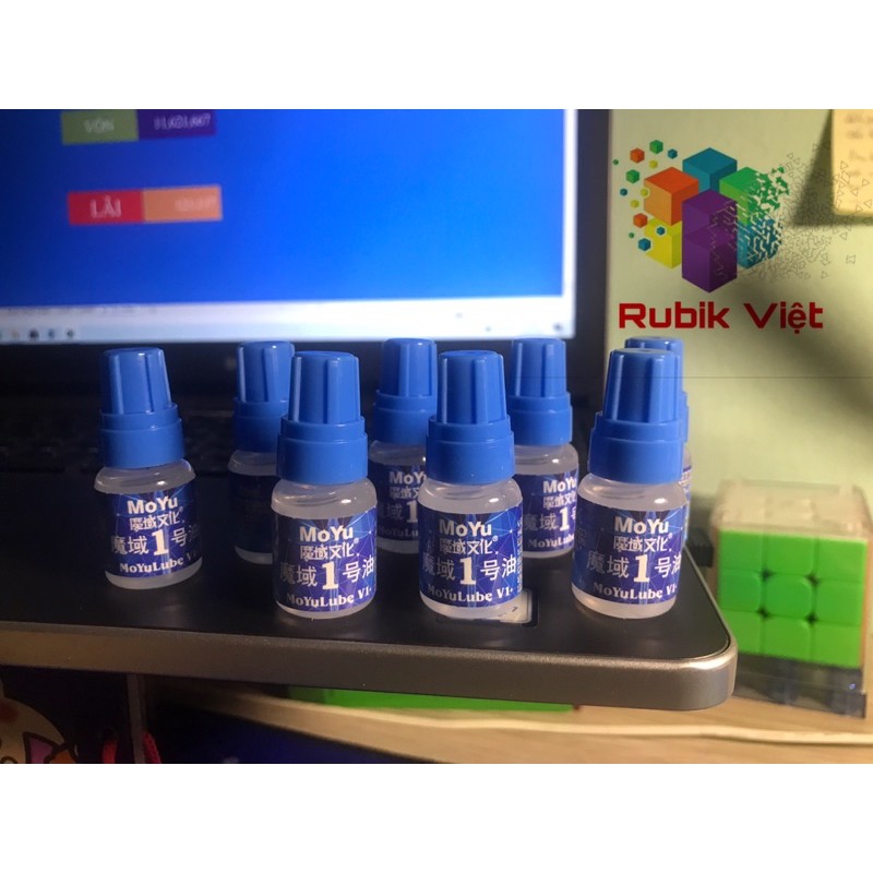 [Phụ kiện rubik] Moyu lube V1 - Lube silicon giúp bảo vệ rubik, tăng tốc độ mượt mà
