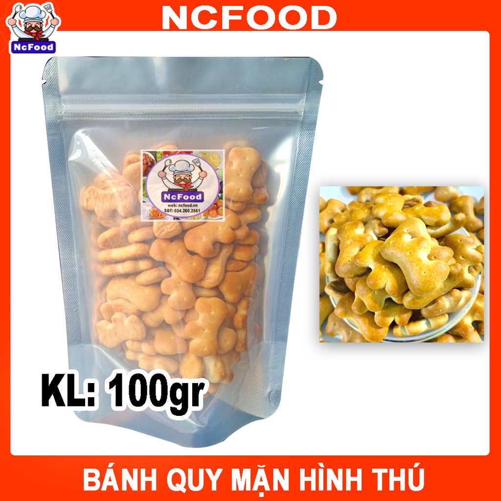 Bánh Quy Mặn Con Cá100gr (NCFOOD)