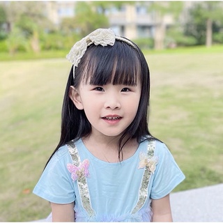 Băng đô nơ caro dễ thương